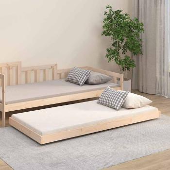 ARDEBO.de - Massivholzbett ohne Matratze 75x190 cm Kiefernholz