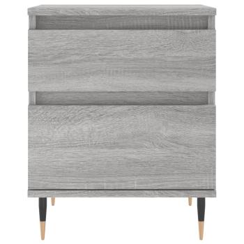 Nachttisch Grau Sonoma 40x35x50 cm Holzwerkstoff