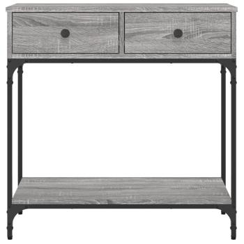 Konsolentisch Grau Sonoma 75x34,5x75 cm Holzwerkstoff
