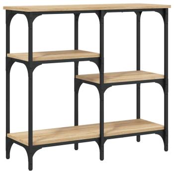 Konsolentisch Sonoma-Eiche 80 x 29 x 75 cm Holzwerkstoff