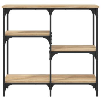 Konsolentisch Sonoma-Eiche 80 x 29 x 75 cm Holzwerkstoff