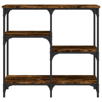 Konsolentisch R?uchereiche 80x29x75 cm Holzwerkstoff