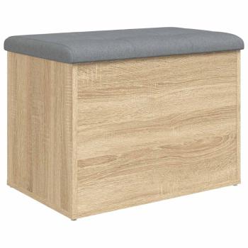 Aufbewahrungsbank Sonoma-Eiche 62 x 42 x 45 cm Holzwerkstoff
