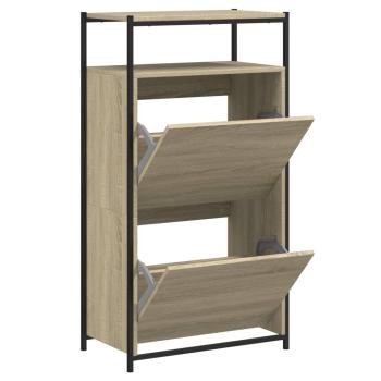 Schuhschrank Sonoma-Eiche N/A