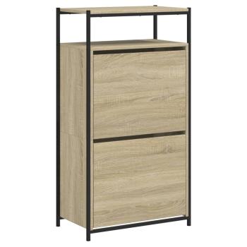 Schuhschrank Sonoma-Eiche N/A
