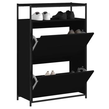 ARDEBO.de - Schuhschrank Schwarz