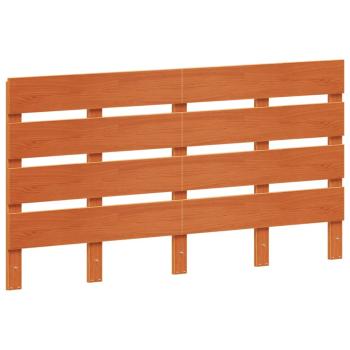 Kopfteil Wachsbraun 150 cm Massivholz Kiefer