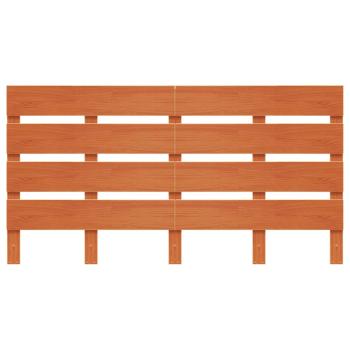 Kopfteil Wachsbraun 150 cm Massivholz Kiefer