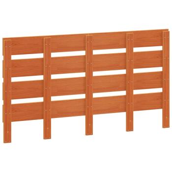 Kopfteil Wachsbraun 150 cm Massivholz Kiefer