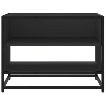 TV-Schrank Schwarz 61x40x46 cm Holzwerkstoff und Metall