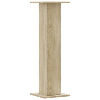 Lautsprecherständer 2Stk. Sonoma-Eiche 30x30x95cm Holzwerkstoff