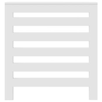 Heizkörperverkleidung Weiß 78x20x82 cm Holzwerkstoff