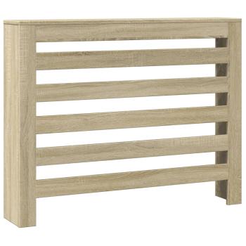 Heizkörperabdeckung Sonoma-Eiche 104 x 20 x 82 cm Holzwerkstoff