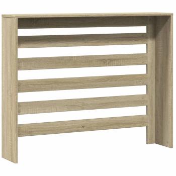 Heizkörperabdeckung Sonoma-Eiche 104 x 20 x 82 cm Holzwerkstoff