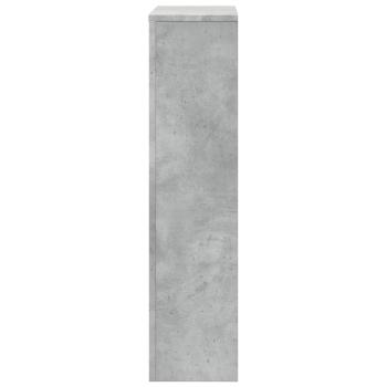 Heizkörperabdeckung Betongrau 104 x 20 x 82 cm Holzwerkstoff