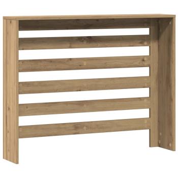 Heizkörperabdeckung Eiche 104 x 20 x 82 cm Holzwerkstoff