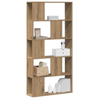 Bücherregal 5 Böden Artisan-Eiche 80,5x23,5x162,5 Holzwerkstoff