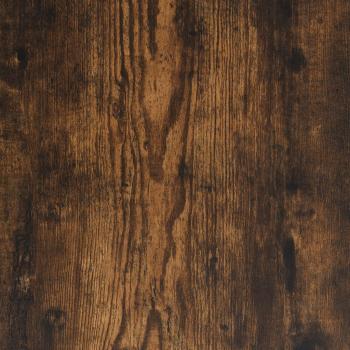 Bücherregal 5 Böden Räuchereiche 45x23,5x162,5 cm Holzwerkstoff