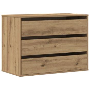 Kommode Artisan-Eiche 80x41x58 cm Holzwerkstoff