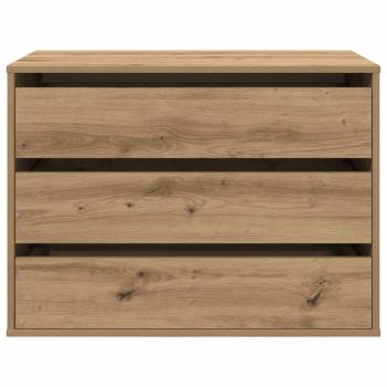 Kommode Artisan-Eiche 80x41x58 cm Holzwerkstoff