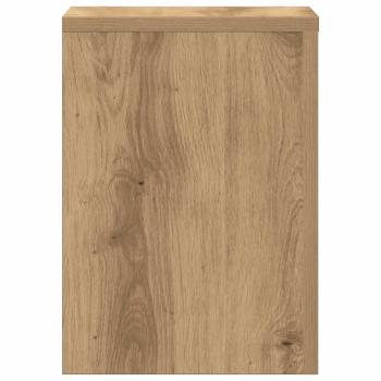Pflanzenständer 2 Stk. Artisan-Eiche 25x25x35 cm Holzwerkstoff
