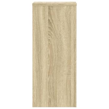 Pflanzenständer 2 Stk. Sonoma-Eiche 30x30x70 cm Holzwerkstoff
