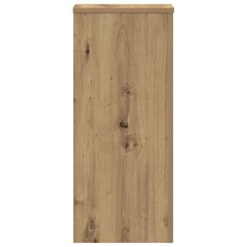 Pflanzenständer 2 Stk. Artisan-Eiche 30x30x70 cm Holzwerkstoff