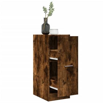 ARDEBO.de - Apothekerschrank Räuchereiche 30x41x77,5 cm Holzwerkstoff