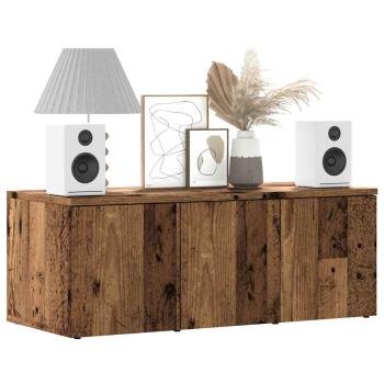 ARDEBO.de - TV-Schrank Altholz-Optik 80x34x30 cm Holzwerkstoff