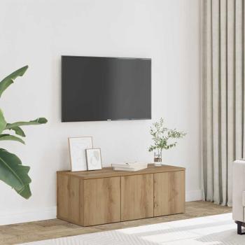 ARDEBO.de - TV-Schrank Artisan-Eiche 80x34x30 cm Holzwerkstoff