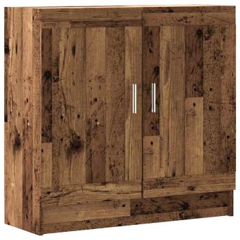 Bücherschrank Altholz-Optik 82,5x30,5x80 cm Holzwerkstoff
