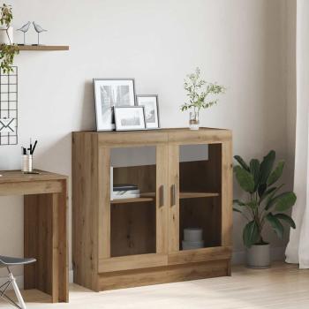 Bücherschrank Artisan-Eiche 82,5x30,5x80 cm Holzwerkstoff