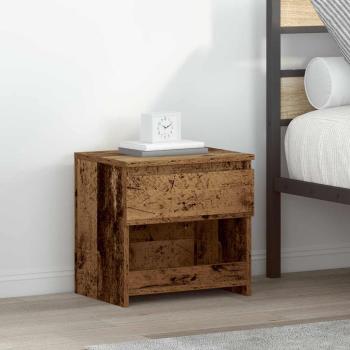 ARDEBO.de - Nachttische 2 Stück Altholz 40x30x39 cm Holzwerkstoff