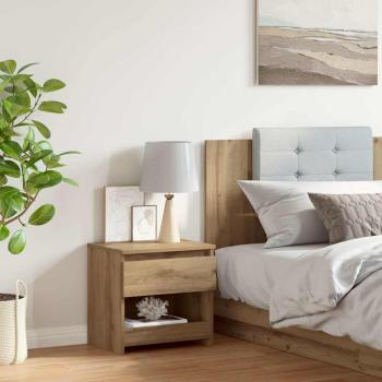 ARDEBO.de - Nachttisch Artisan-Eiche 40x30x39 cm Holzwerkstoff
