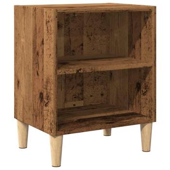 Nachttisch Altholz-Optik 40x30x50 cm Holzwerkstoff