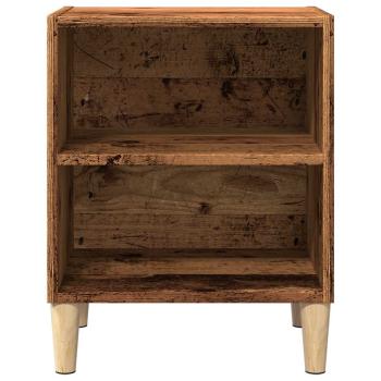 Nachttische 2 Stk. Altholz-Optik 40x30x50 cm Holzwerkstoff