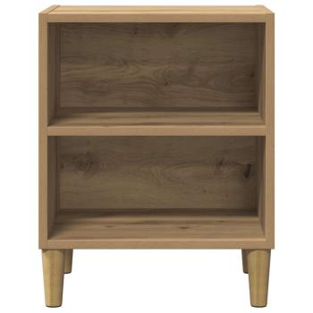 Nachttische 2 Stk. Artisan-Eiche 40x30x50 cm Holzwerkstoff