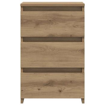 Nachttische 2 Stk. Artisan-Eiche 40x35x62,5 cm Holzwerkstoff