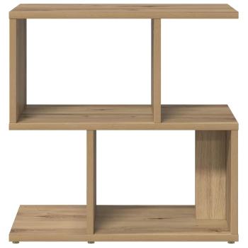Nachttische 2 Stk. Artisan-Eiche 50x30x51,5 cm Holzwerkstoff
