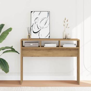 ARDEBO.de - Konsolentisch Artisan-Eiche 105x30x80 cm Holzwerkstoff