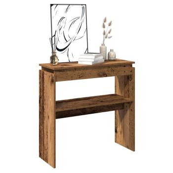 ARDEBO.de - Konsolentisch Altholz-Optik 102x30x80 cm Holzwerkstoff