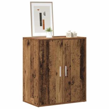 Schuhschrank 60 x 35 x 70 cm Altholz