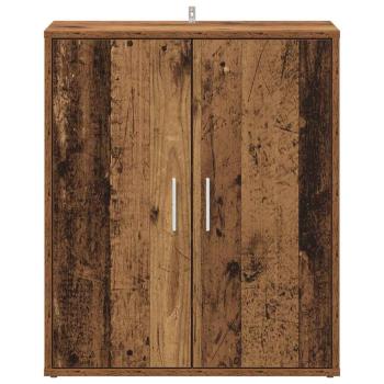 Schuhschrank 60 x 35 x 70 cm Altholz