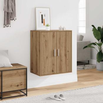 ARDEBO.de - Schuhschrank 60 x 35 x 70 cm Artisan-Eiche 5 regale