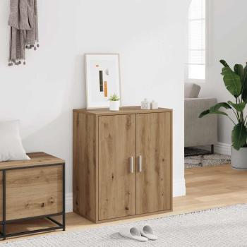 Schuhschrank 60 x 35 x 70 cm Artisan-Eiche 5 regale