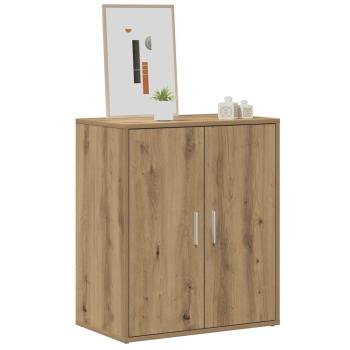 Schuhschrank 60 x 35 x 70 cm Artisan-Eiche 5 regale