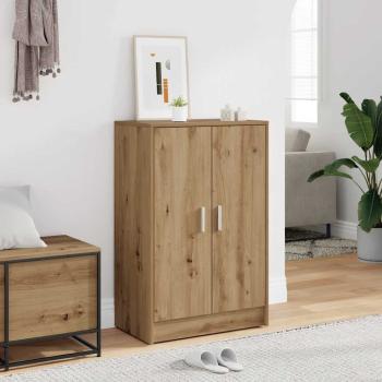 ARDEBO.de - Schuhschrank 60 x 35 x 92 cm Artisan-Eiche