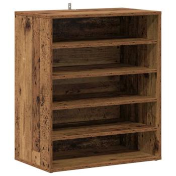 Schuhschrank 60 x 35 x 70 cm Altholz 20 kg pro Regal