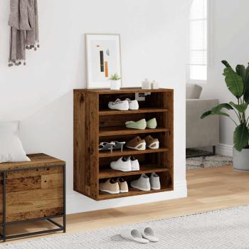 Schuhschrank 60 x 35 x 70 cm Altholz 20 kg pro Regal