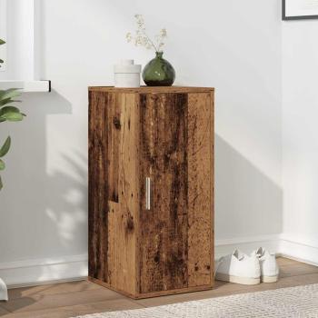 ARDEBO.de - Schuhschrank Altholz-Optik 32x35x70 cm Holzwerkstoff